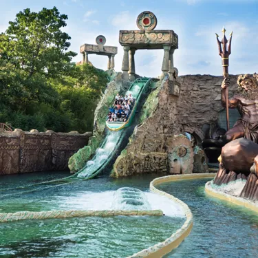 Gardaland Park - Fuga da Atlantide - Discesa