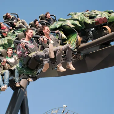 Gardaland Park - Raptor - Persone a bordo