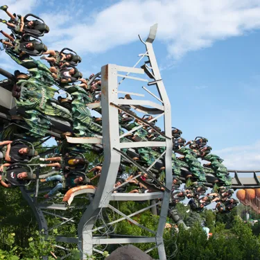 Gardaland Park - Raptor - Ostacolo da evitare all'ultimo minuto