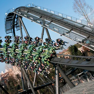 Gardaland Park - Raptor - Salita